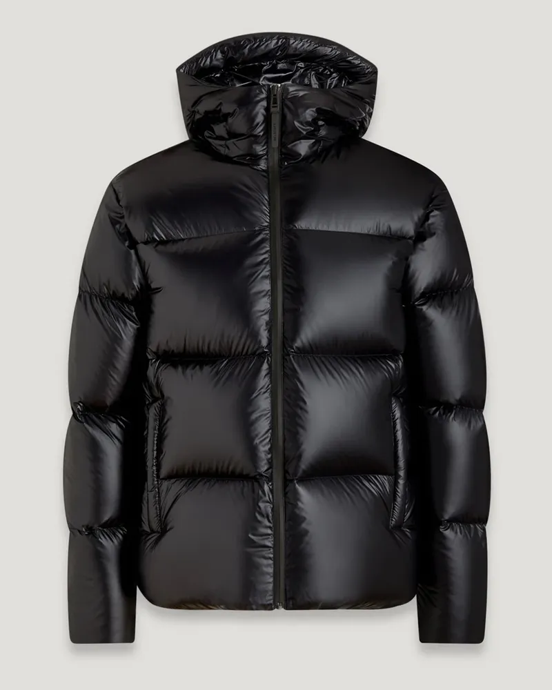 Belstaff Resolve Jacke für Herren Down Filled Ripstop Schwarz Schwarz