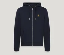 Hoodie Mit Durchgehendem Reißverschluss Cotton Fleece Dunkles Tintenblau
