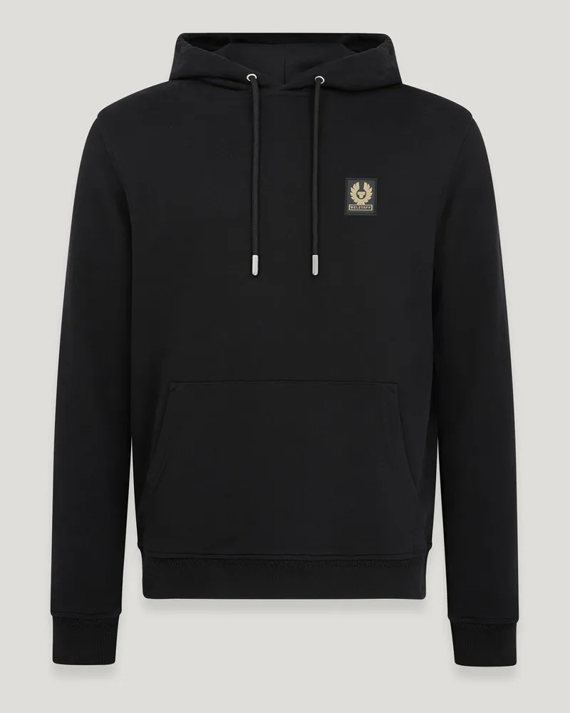 Belstaff Hoodie für Herren Cotton Fleece Schwarz Schwarz