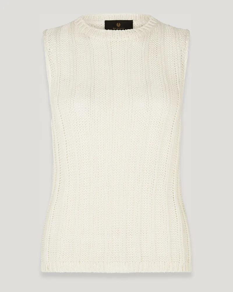 Belstaff Anchor Pullunder für Damen Linen Natur Natur