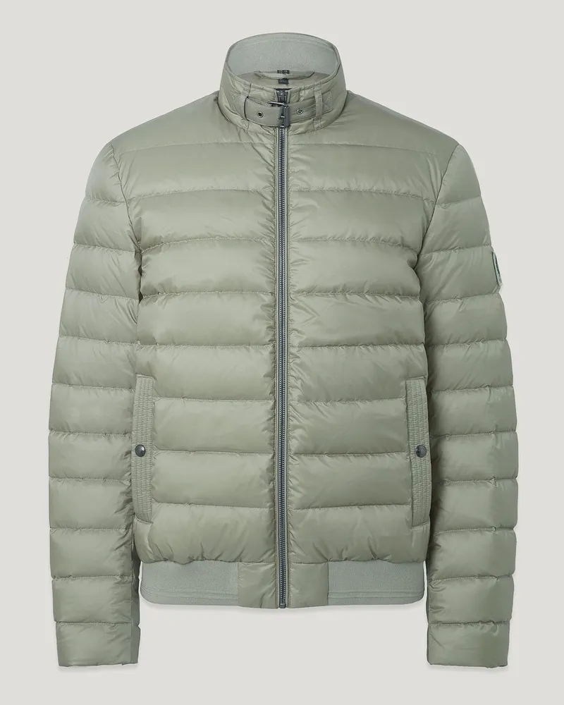 Belstaff Circuit Jacke für Herren Down Filled Nylon Beige 48 