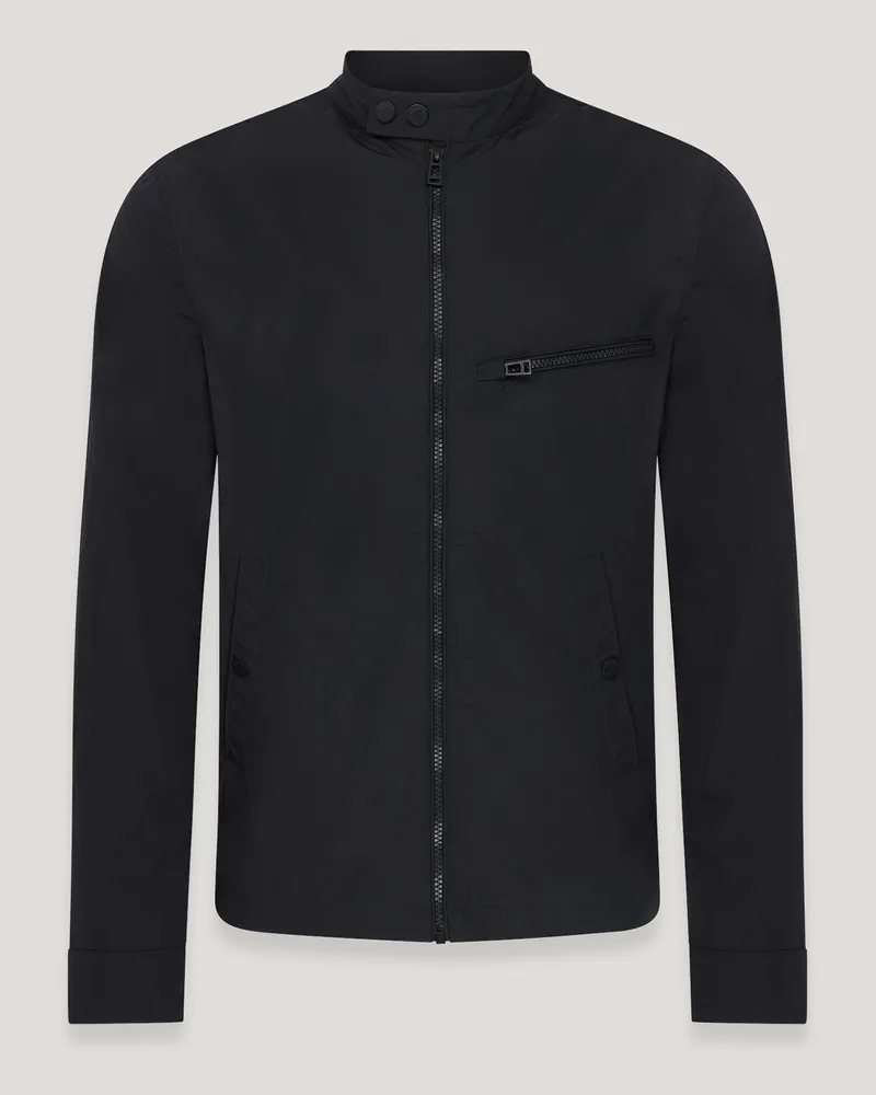 Belstaff Walkham Jacke für Herren Alpha Nylon Schwarz Schwarz