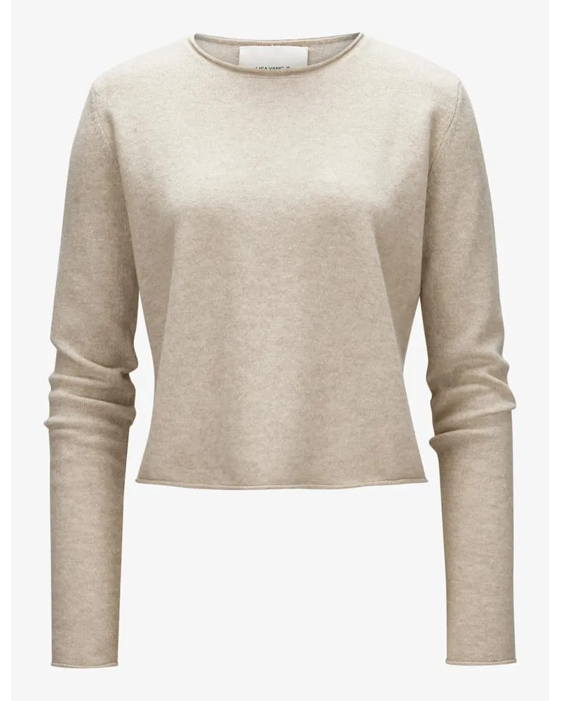 Lisa Yang Ida Cashmere-Pullover Beige