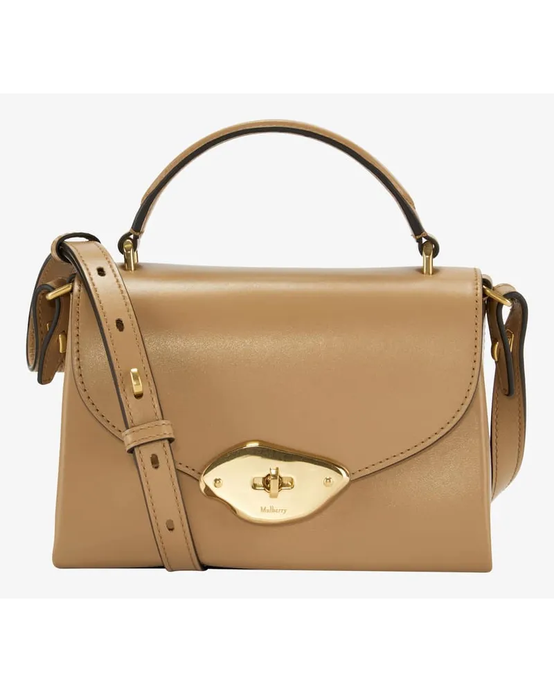 Mulberry Small Lana Henkeltasche Beige