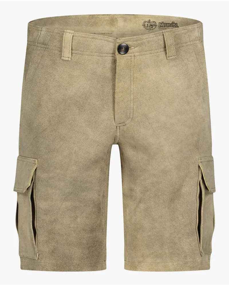 Meindl Island Lederhose aus Rehleder Beige