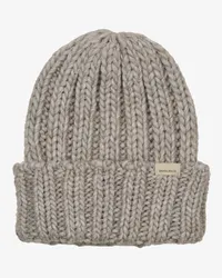 Woolrich Chunky Beanie Grau