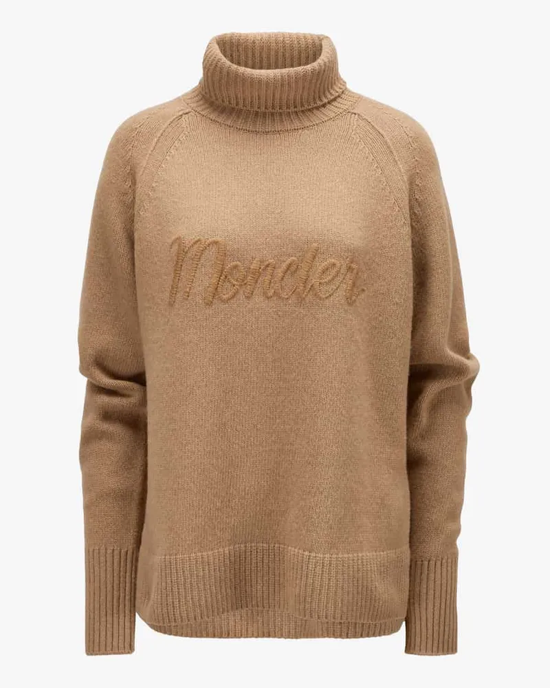 Moncler Rollkragenpullover Beige