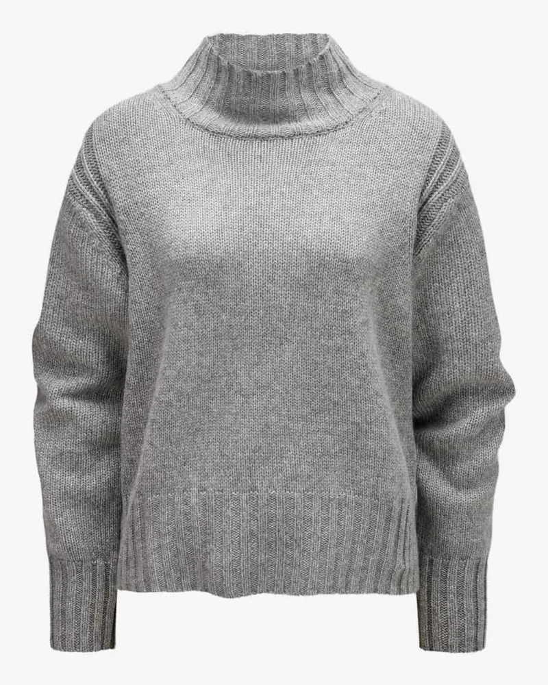 Stephan Boya Felice Cashmere-Pullover Grau