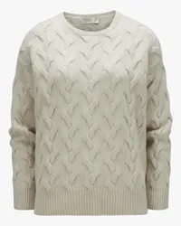 Lunaria Cashmere Cashmere-Pullover Beige