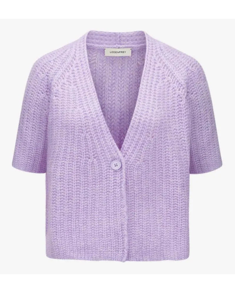 Lodenfrey Strickjacke Violett