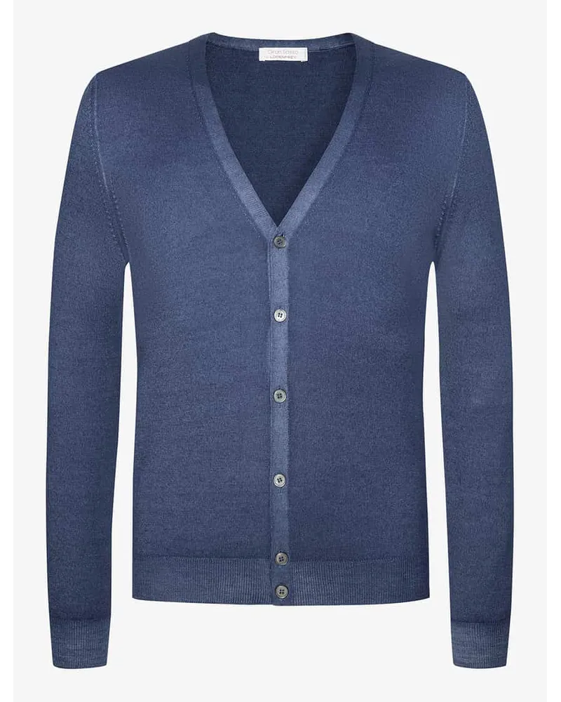 Gran Sasso Strickjacke Blau