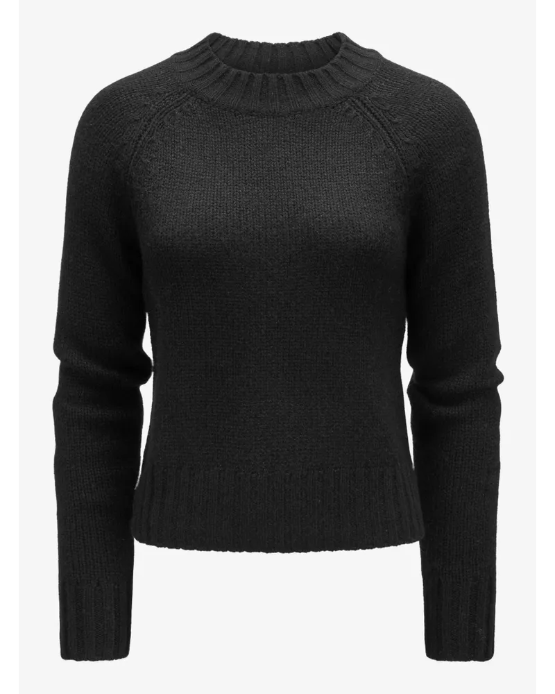 Vince Cashmere-Pullover Schwarz