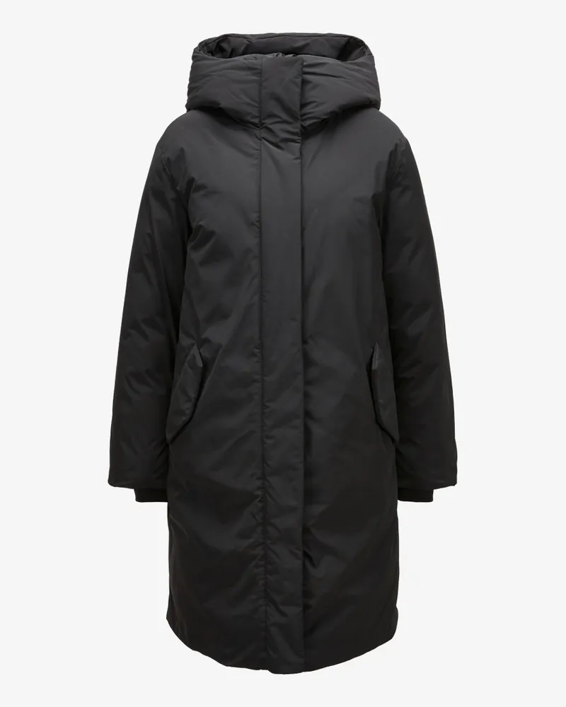 Woolrich Luxury Cocoon Daunenmantel Schwarz