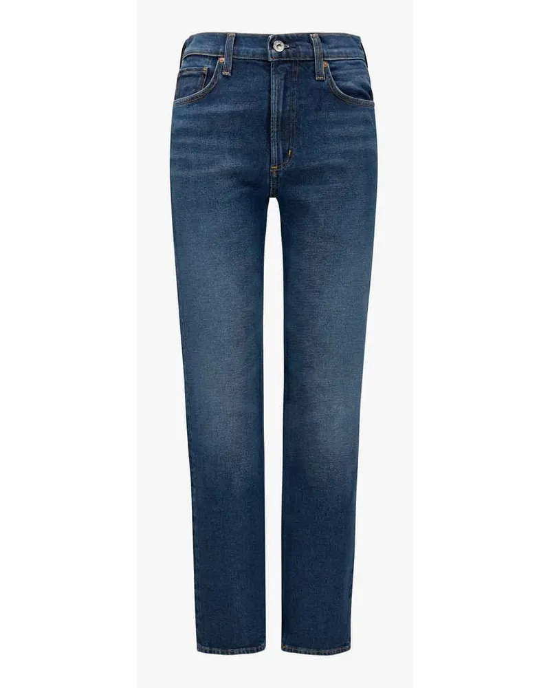 Citizens of humanity Daphne 7/8-Jeans High Rise Stovepipe Blau