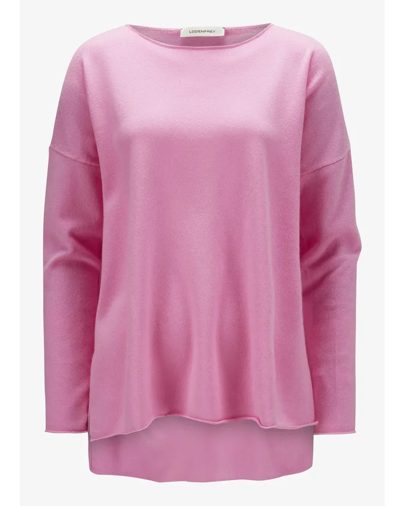 Lodenfrey Cashmere-Pullover Rosa