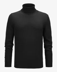 Gran Sasso Rollkragenpullover Schwarz