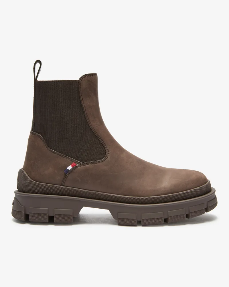 Moncler Hevea Chelsea Boots Braun