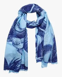 Friendly Hunting Cashmere-Schal Blau