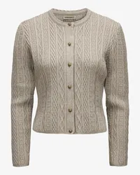 Gottseidank Sophia Trachten-Strickjacke Beige