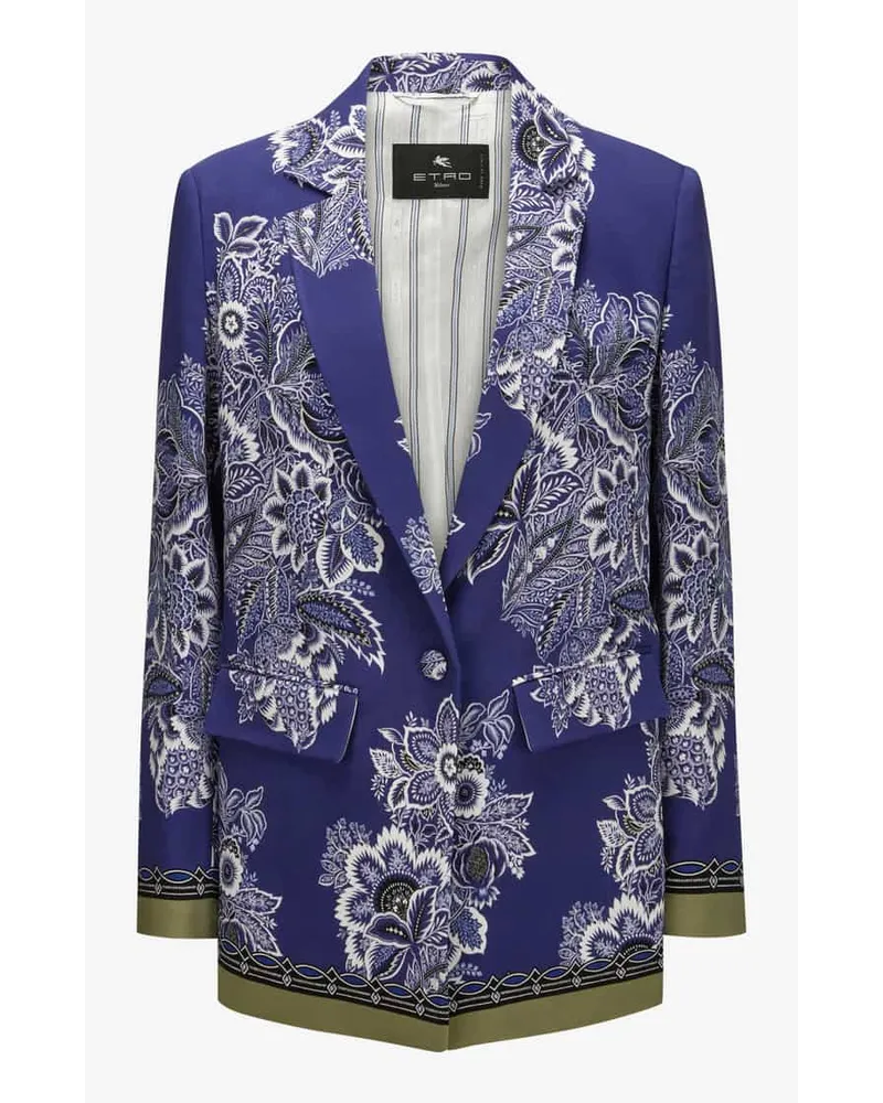 Etro Blazer Blau