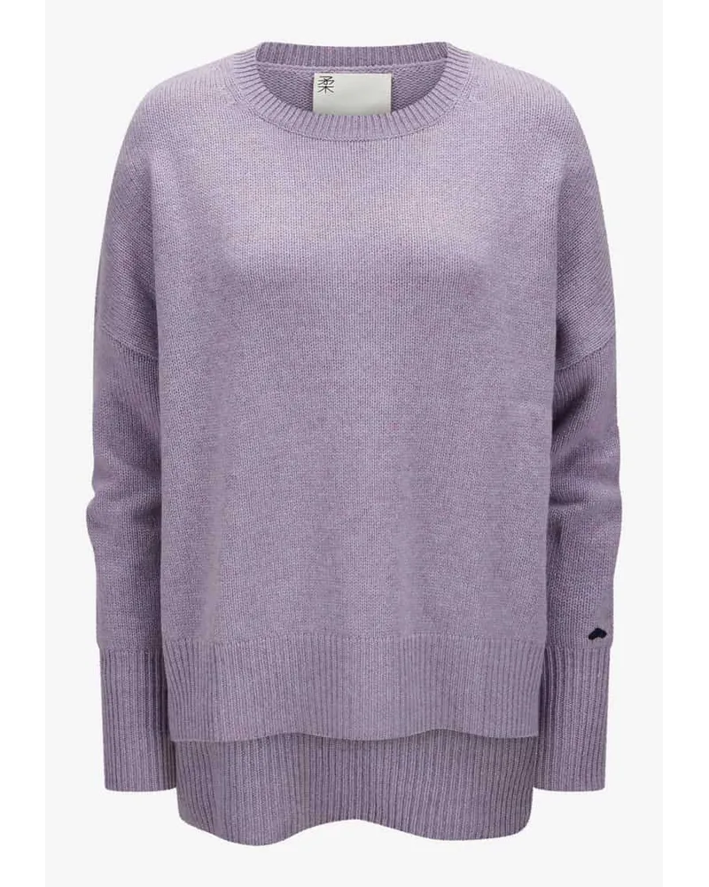 Lisa Yang The Mila Cashmere-Pullover Violett