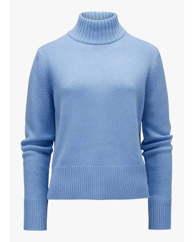 Lodenfrey Cashmere-Pullover Blau