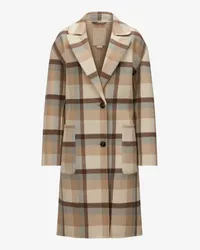 Woolrich Wollmantel Beige