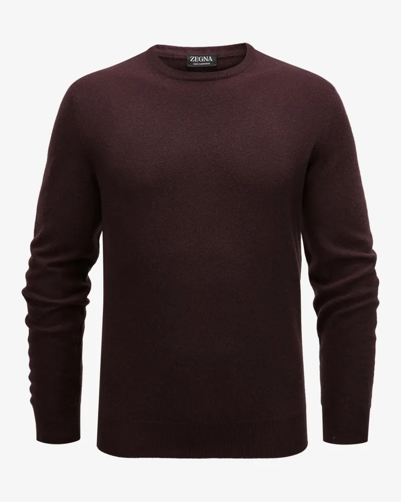 Ermenegildo Zegna Cashmere-Pullover Rot