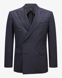 Brioni Doppelreiher Sakko Blau