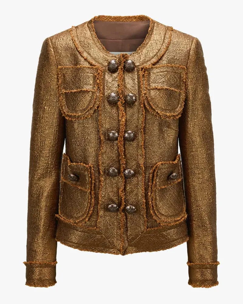 Maison Common Blazer Gold