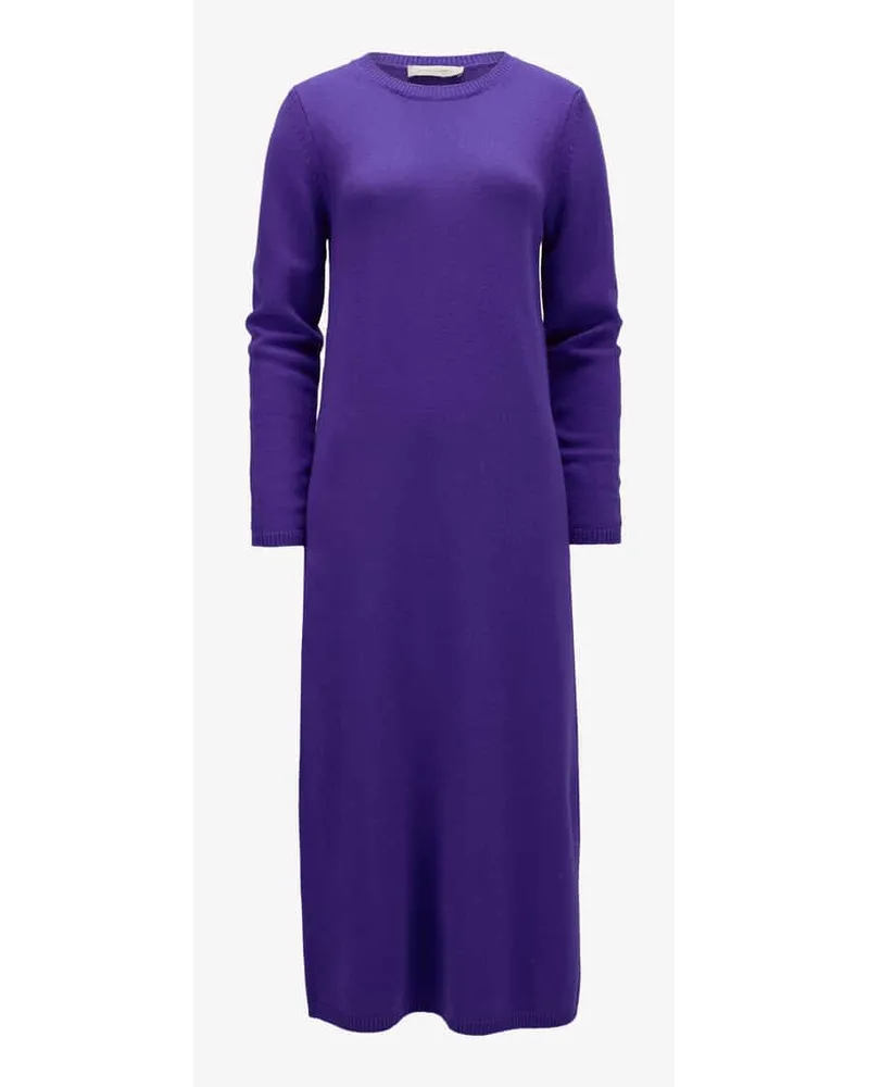 Lodenfrey Cashmere-Strickkleid Violett