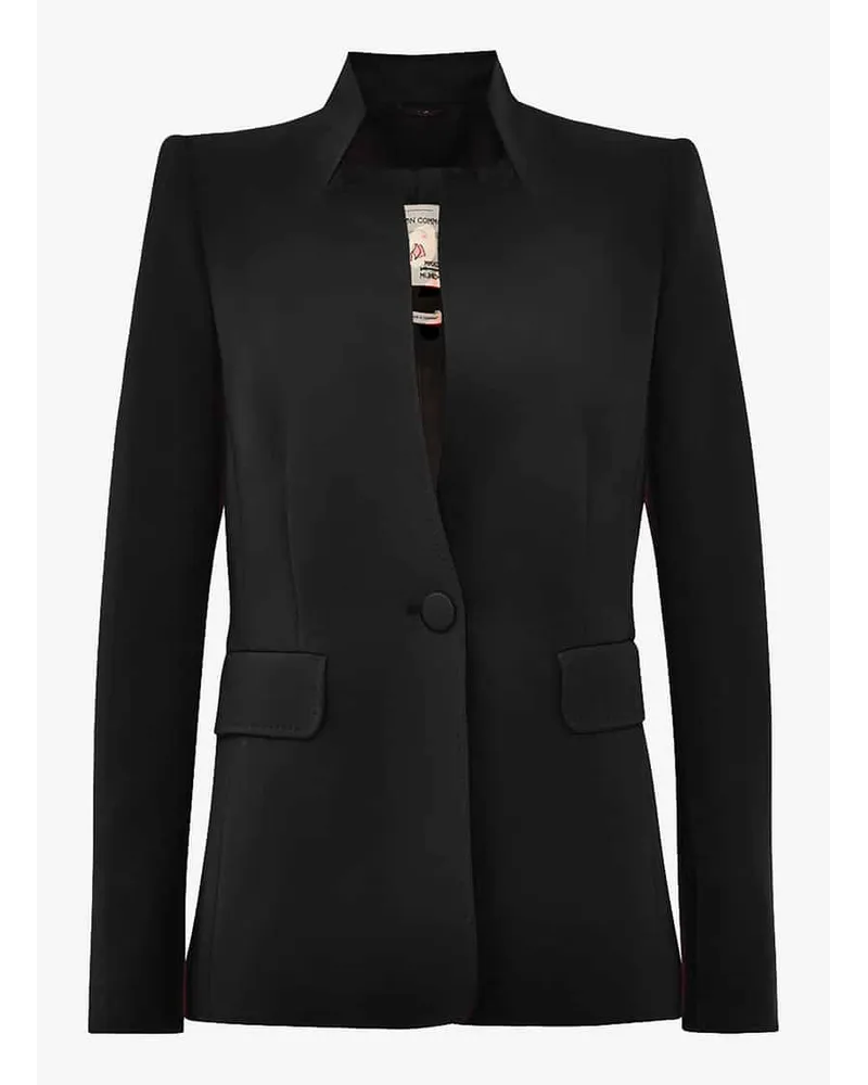 Maison Common Blazer Schwarz