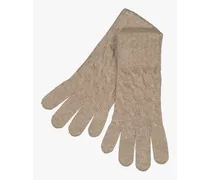 Cable Cashmere-Handschuhe