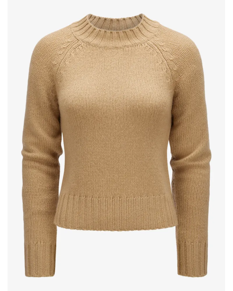 Vince Cashmere-Pullover Beige