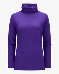 Lodenfrey Cashmere-Rollkragenpullover Violett