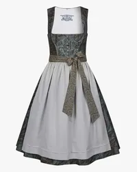 Sportalm Midi-Dirndl mit Schürze Blau