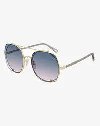 Chloé Sonnenbrille Gold