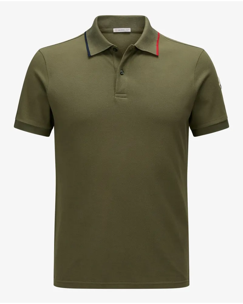 Moncler Polo-Shirt Grün