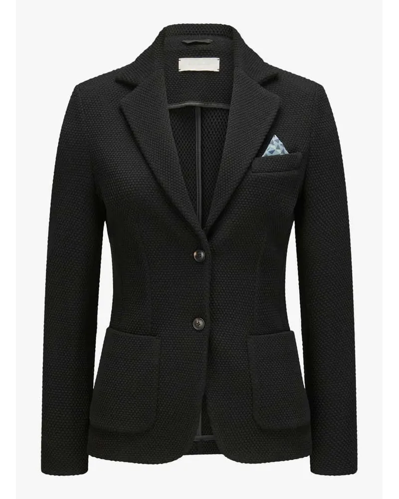 CIRCOLO 1901 Strickblazer Schwarz