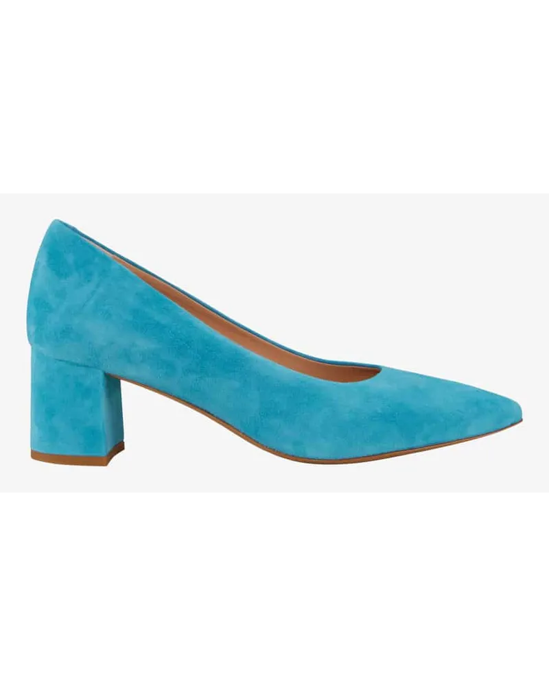 Lodenfrey Pumps Blau