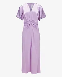 Victoria Beckham Kleid Violett