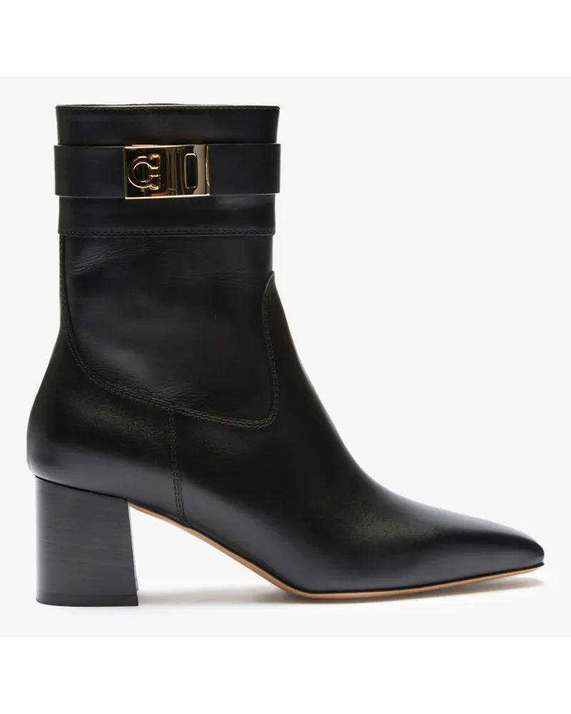 Ferragamo Rol Stiefeletten Schwarz