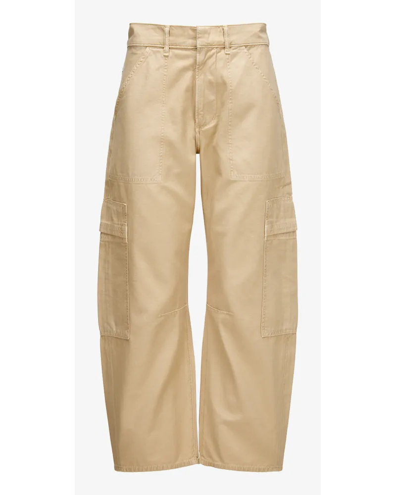 Citizens of humanity Marcelle 7/8-Cargohose Low Slung Beige