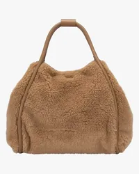 Max Mara Henkeltasche Braun