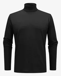 Stefan Brandt Eli Rollkragen-Longsleeve Schwarz