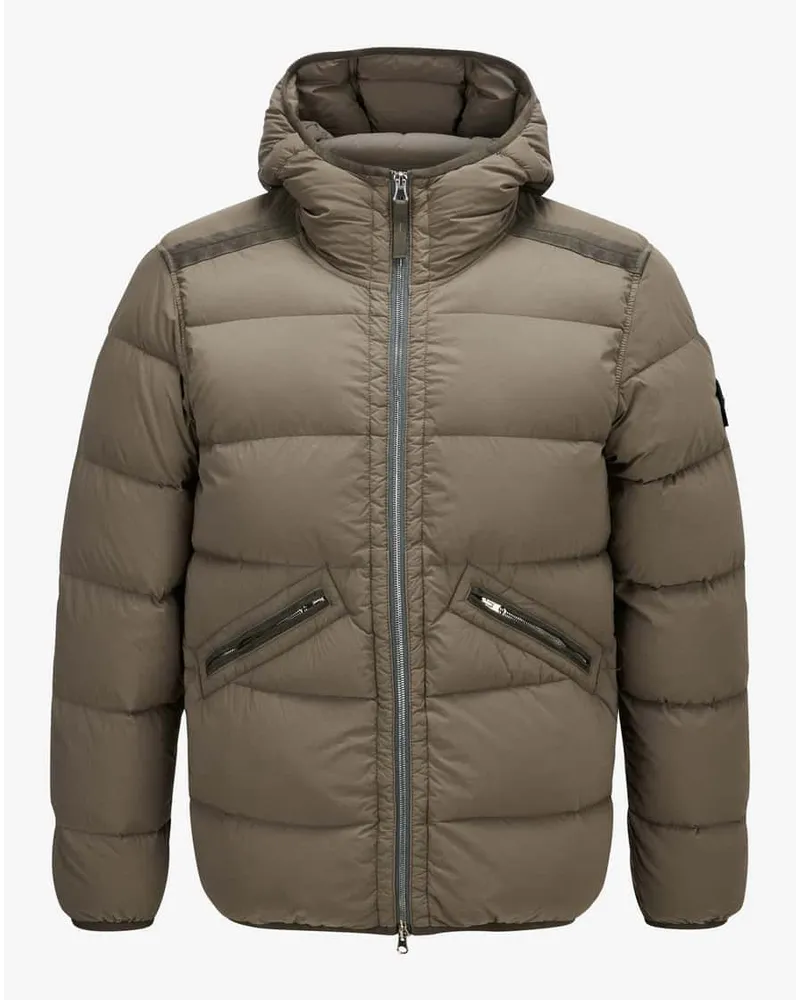 Stone Island Daunenjacke Grau