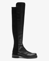 Stuart Weitzman Bold Overknee-Stiefel Schwarz