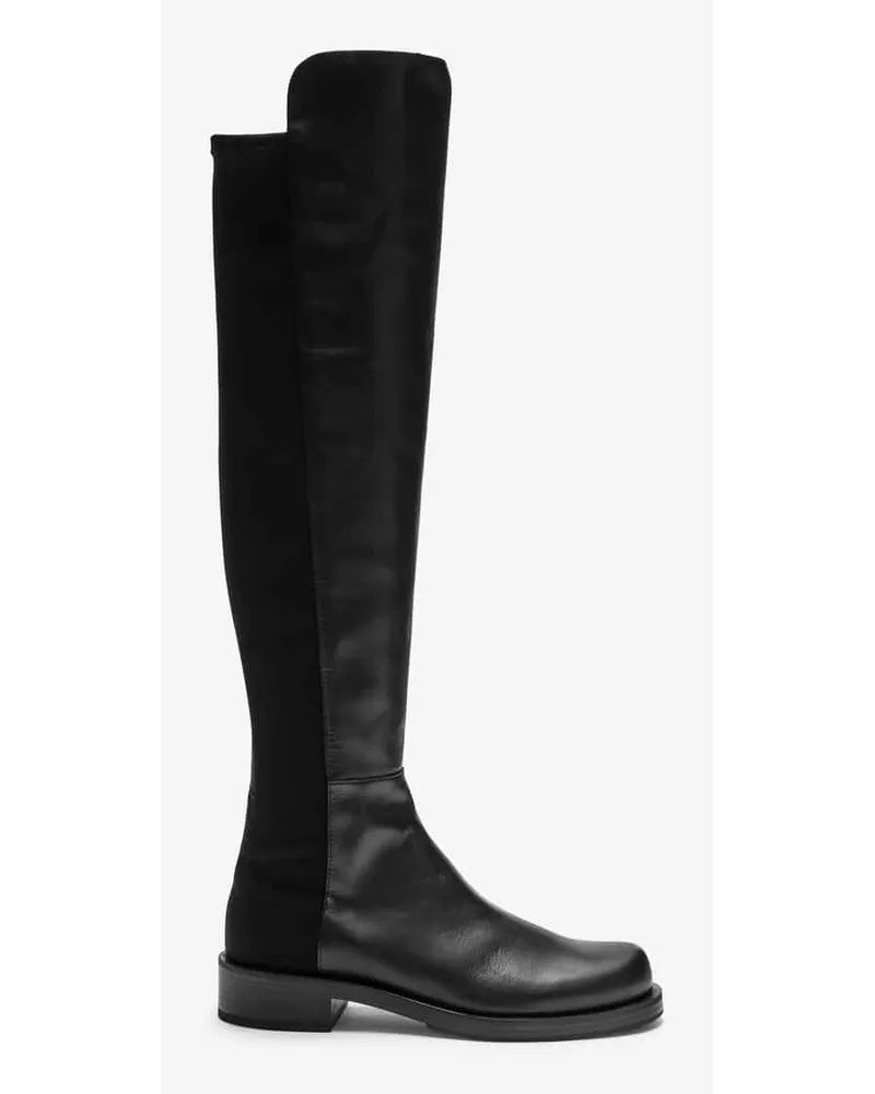 Stuart Weitzman Bold Overknee-Stiefel Schwarz