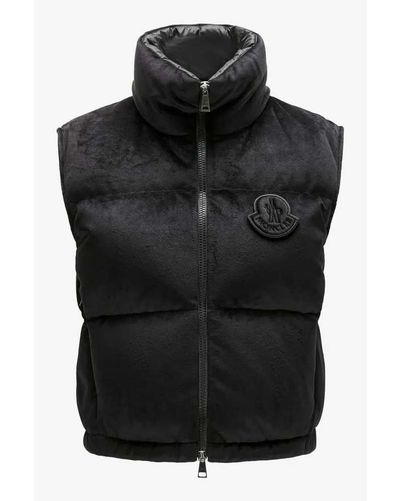 Moncler Blavet Daunenweste Schwarz