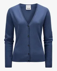 ALLUDE Cashmere-Strickjacke Blau